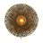 Good&Mojo Wandleuchte Bali Bambus Schwarz L | Geeignet für 1x E27 
