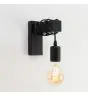 Eglo Wandleuchte Townshend Holz Schwarz | Geeignet für E27